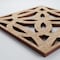 Ekena Millwork Extra Small Baytown Decorative Fretwork Wood Wall Panels, Red Oak, 7 3/8"W x 7 3/8"H x 3/8"T WALW08X08X0375BYTRO - alternate 2
